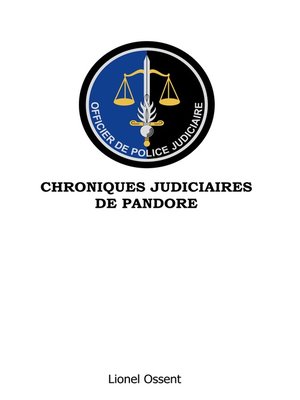 cover image of Chroniques Judiciaires de Pandore